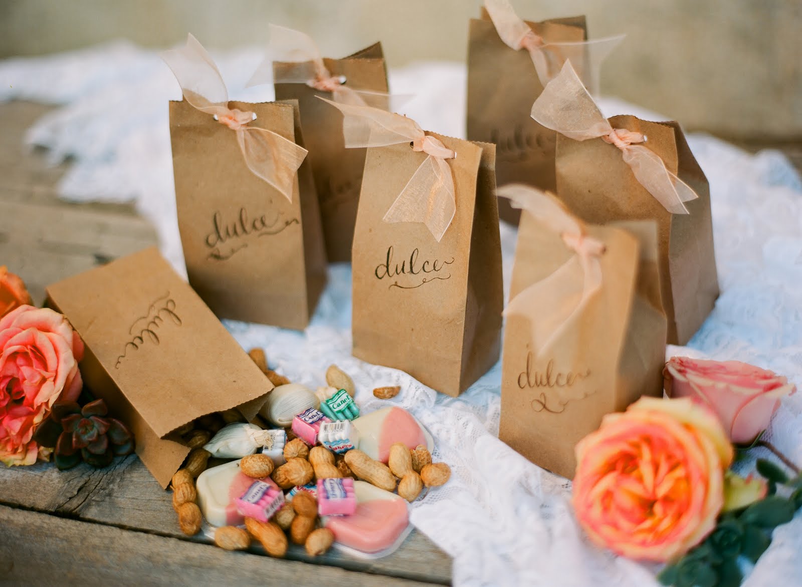 Mexican Dulce Bags Wedding Ideas