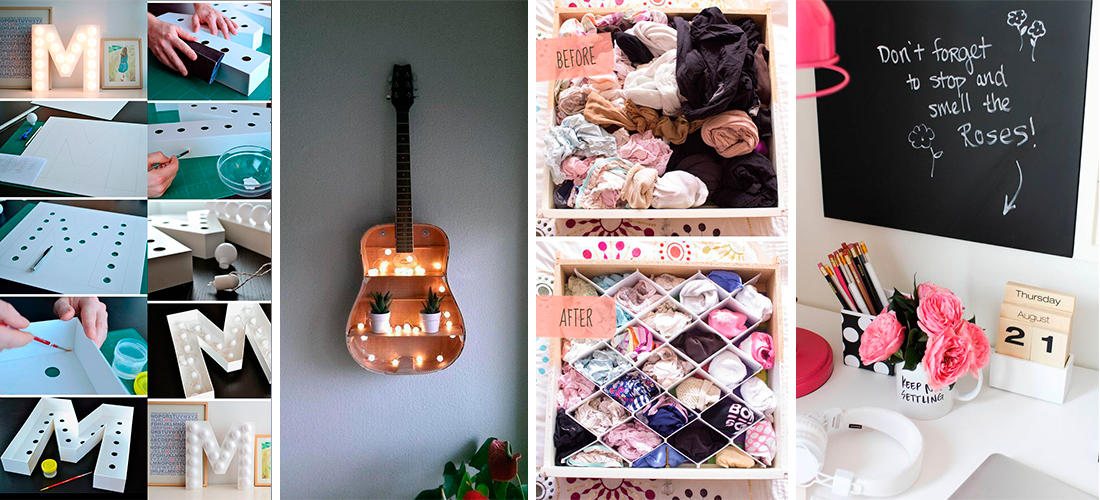 15 ideas geniales para decorar tu cuarto sin gastar tanto - Mujer de 10