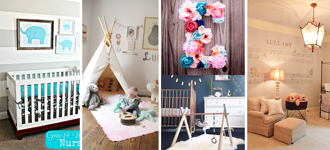 10 manualidades económicas para decorar el cuarto de tu bebé 10