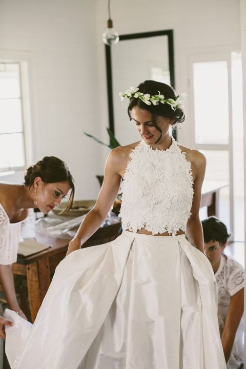 vestidos-de-novia-de -das-piezas 