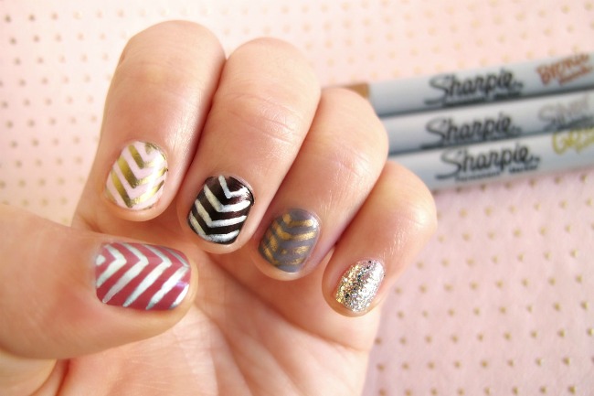 Sharpie-nail-art