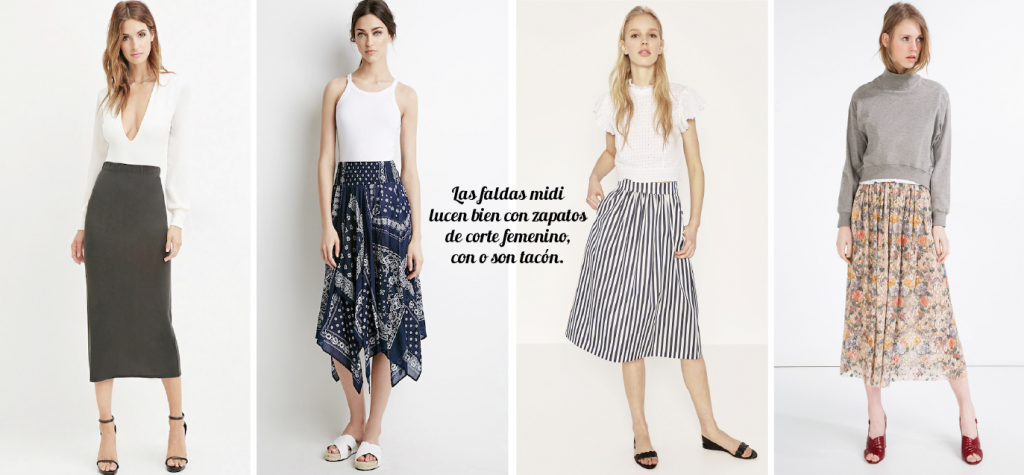 zapato ideal falda