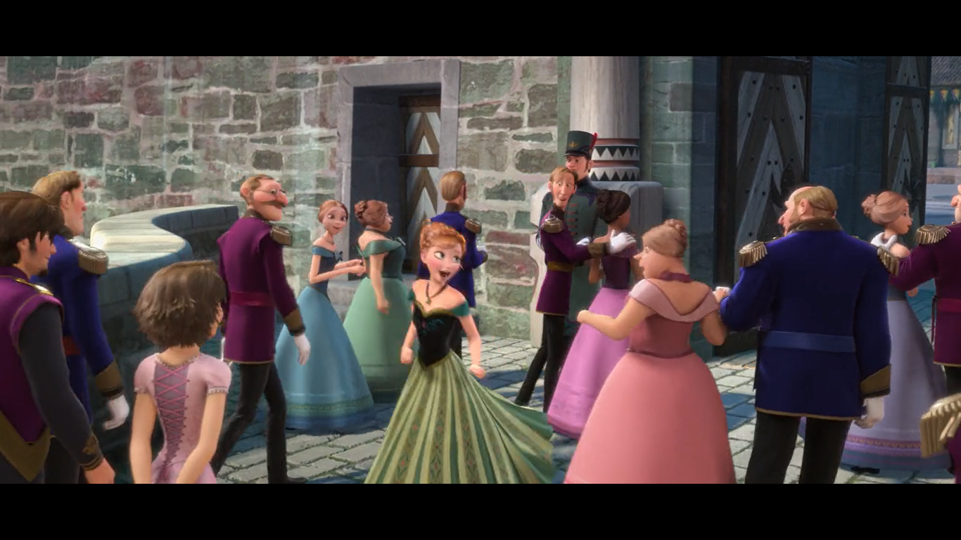 Rapunzle in Frozen