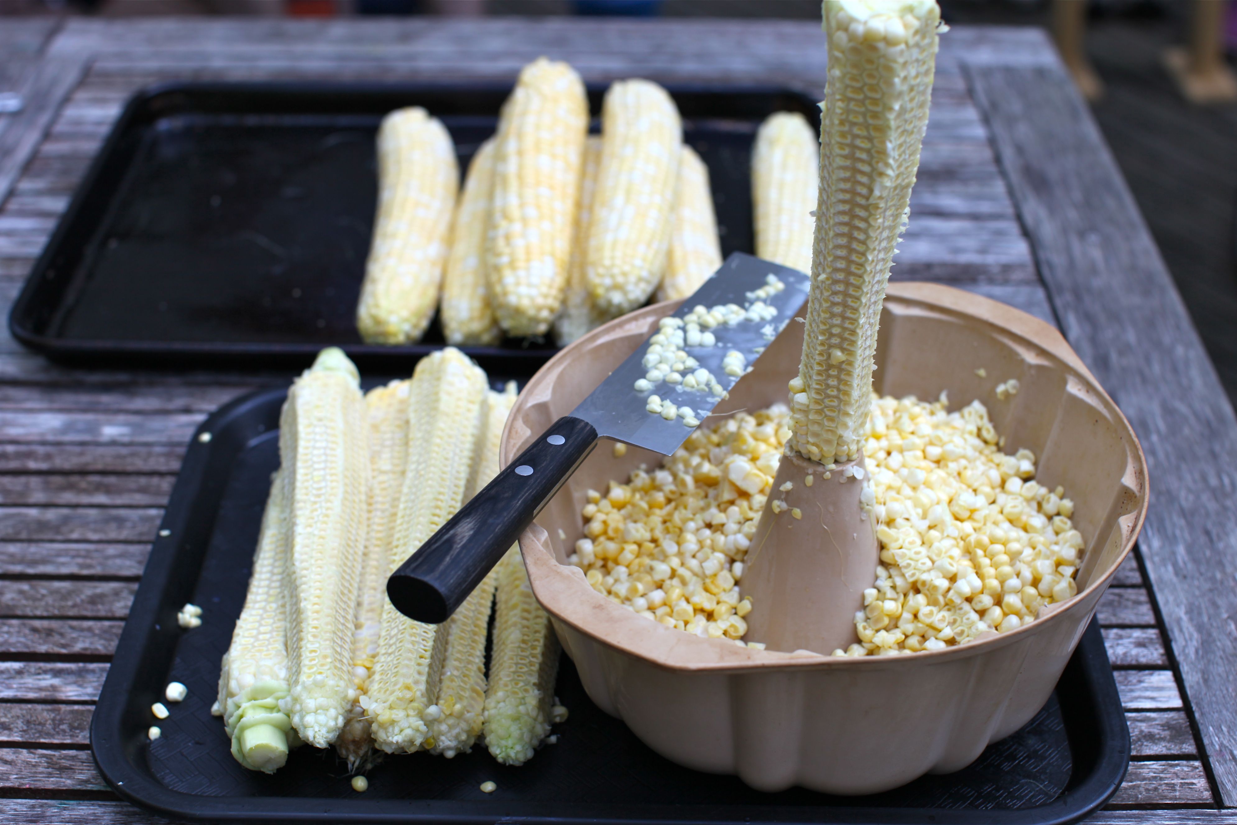 corn-cutting