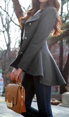 Love this coat for fall.