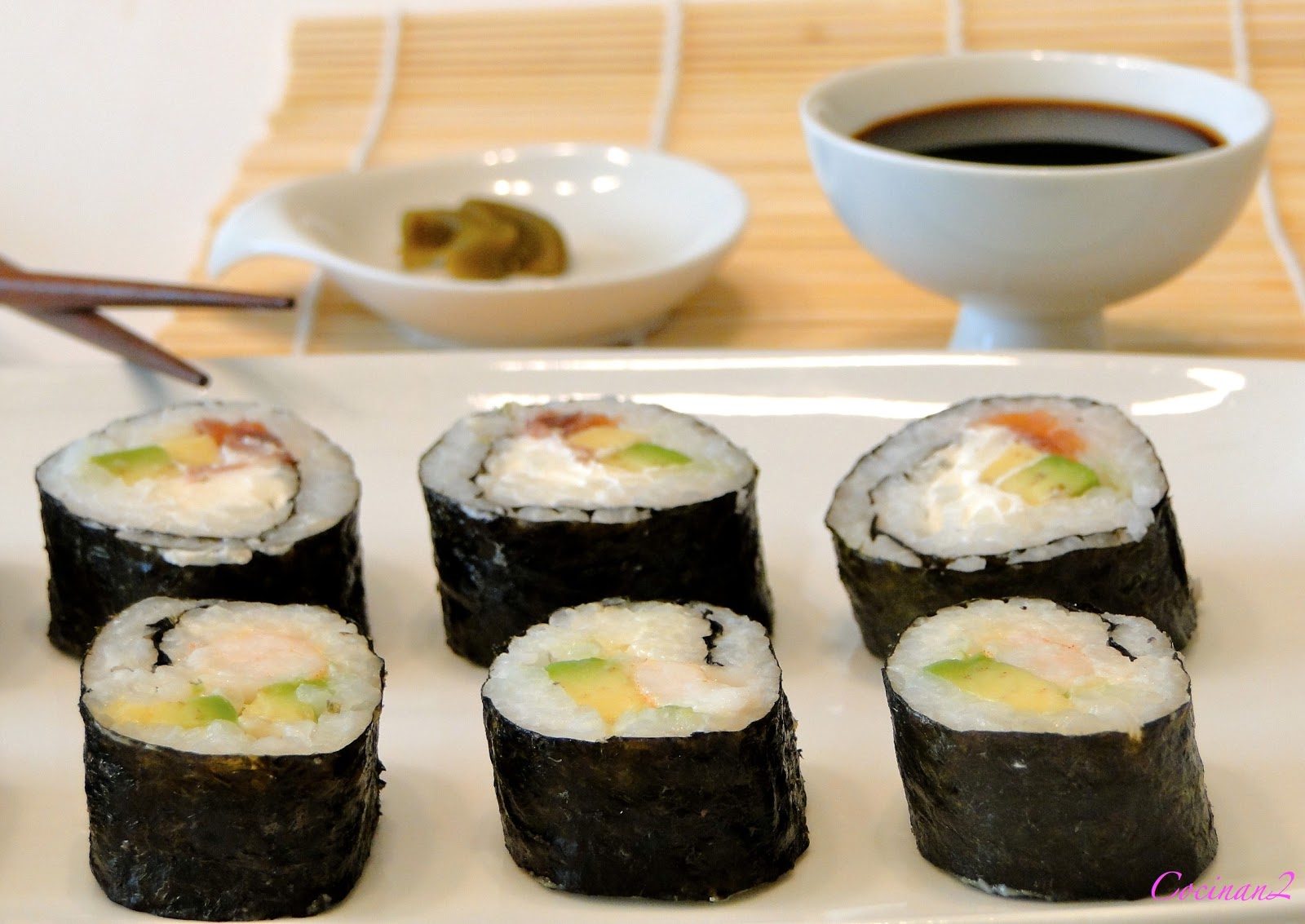recetas de sushi para principiantes 