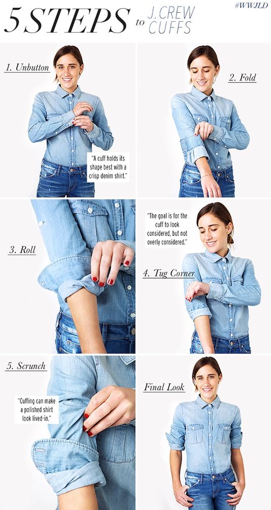 31-Clothing-Tips-Every-Girl-Should-Know-cuffed-sleeves