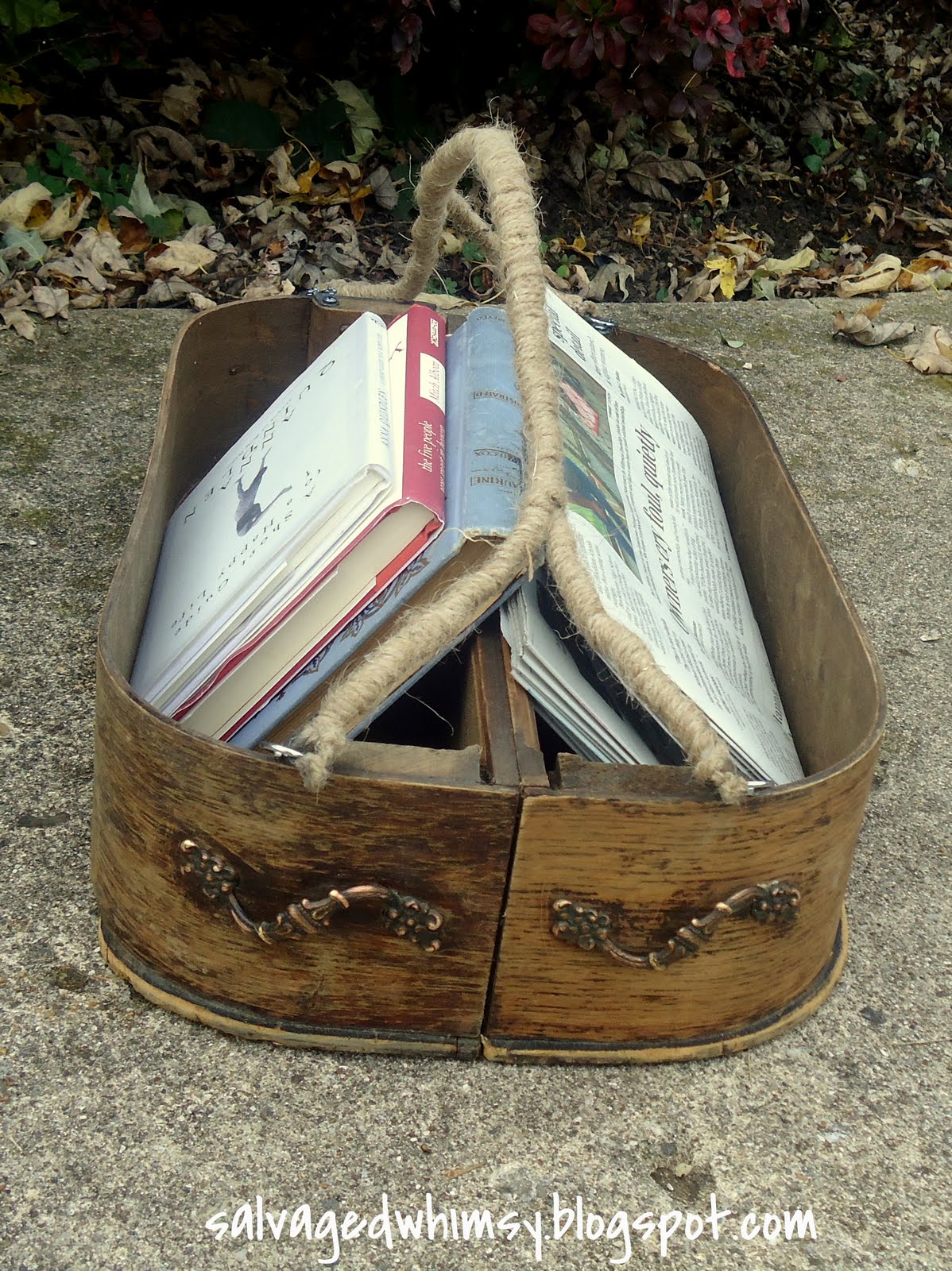 Two-Drawers-Repurposed-into-a-Basket