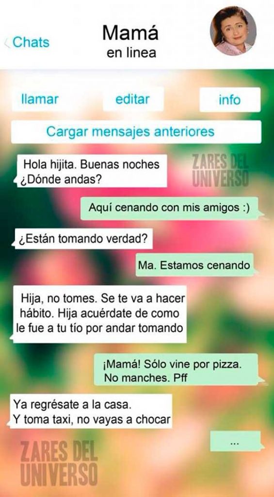 conversaciones mamás papás whatsapp