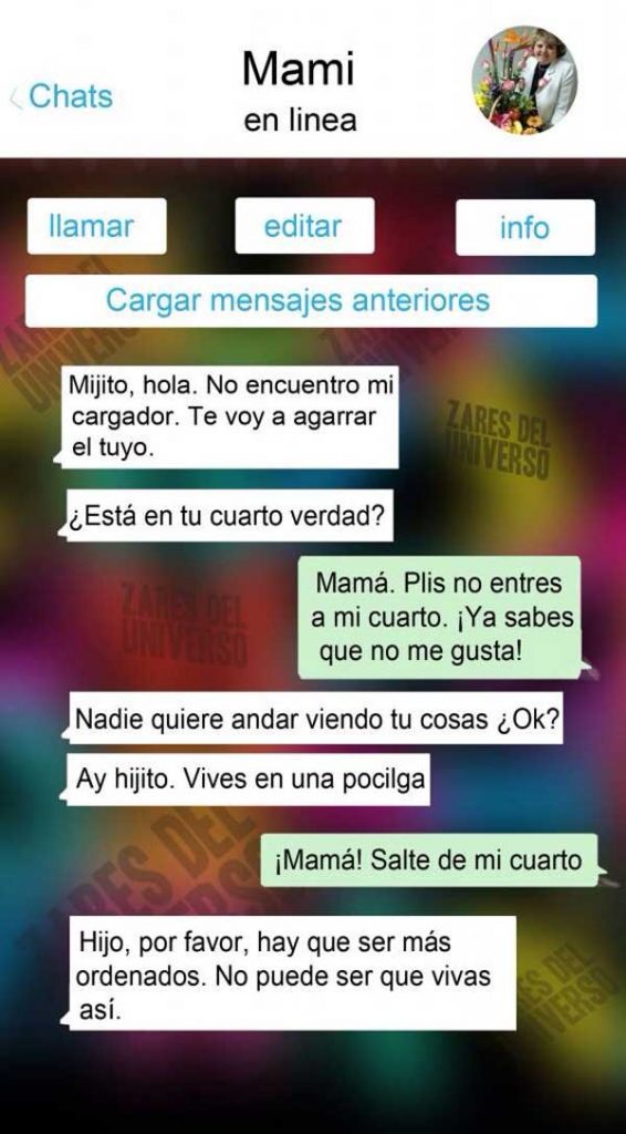 conversaciones mamás papás whatsapp