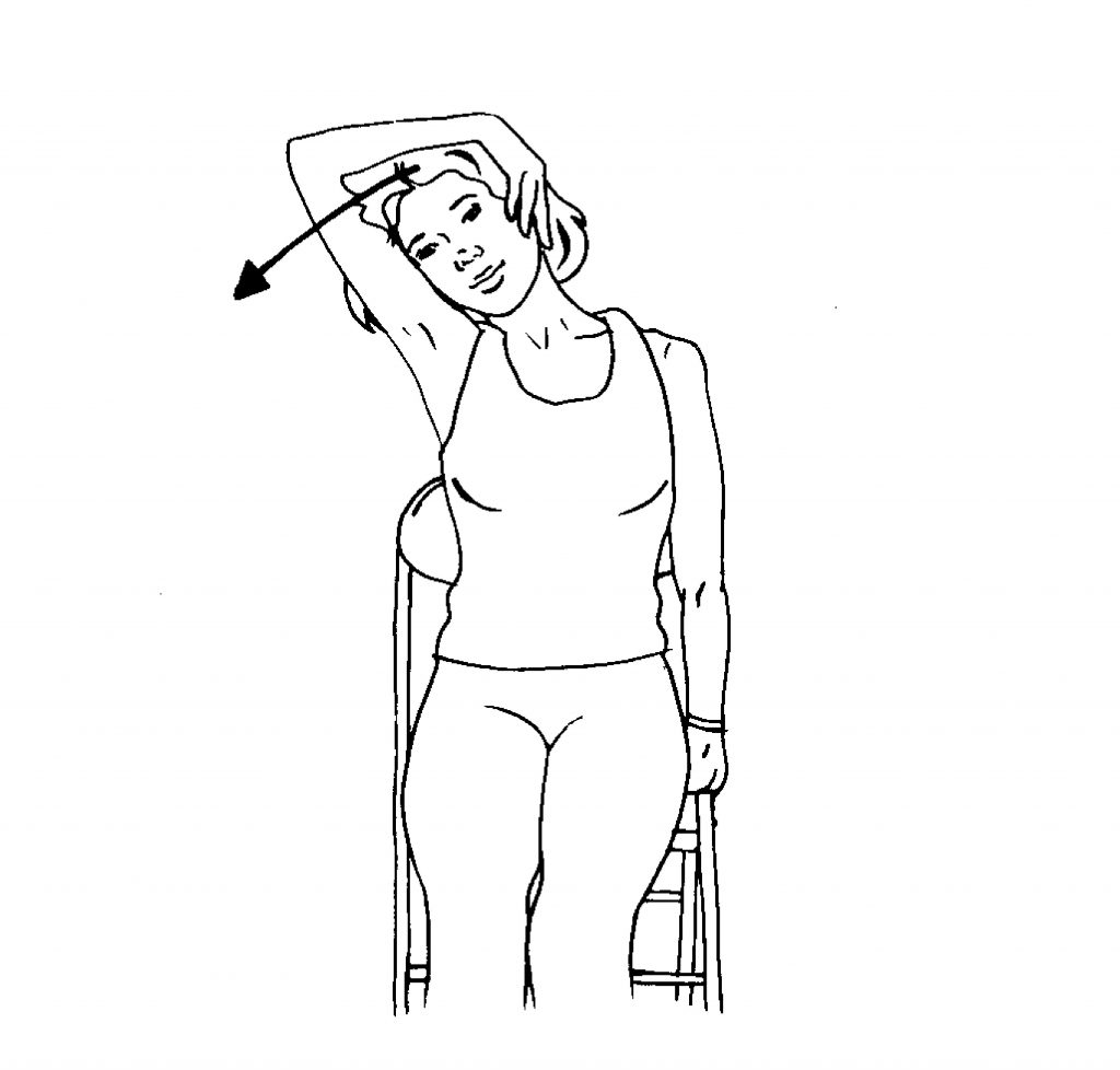 ejercicios tension cuello hombros