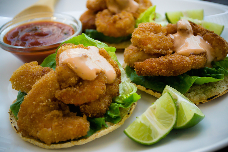 recetas verano camarones