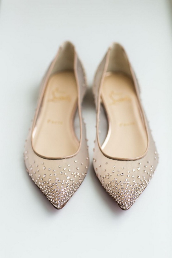 stunning-nude-wedding-flats-with-silver-details