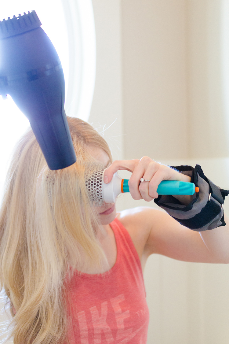 wrist-weights-blow-dry