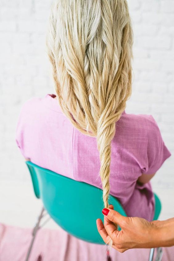 Ondas fáciles con la secadora de pelo