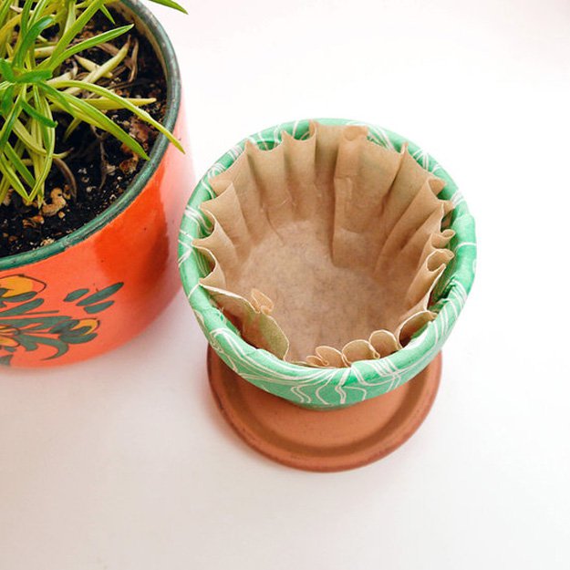 coffee-filter-planter