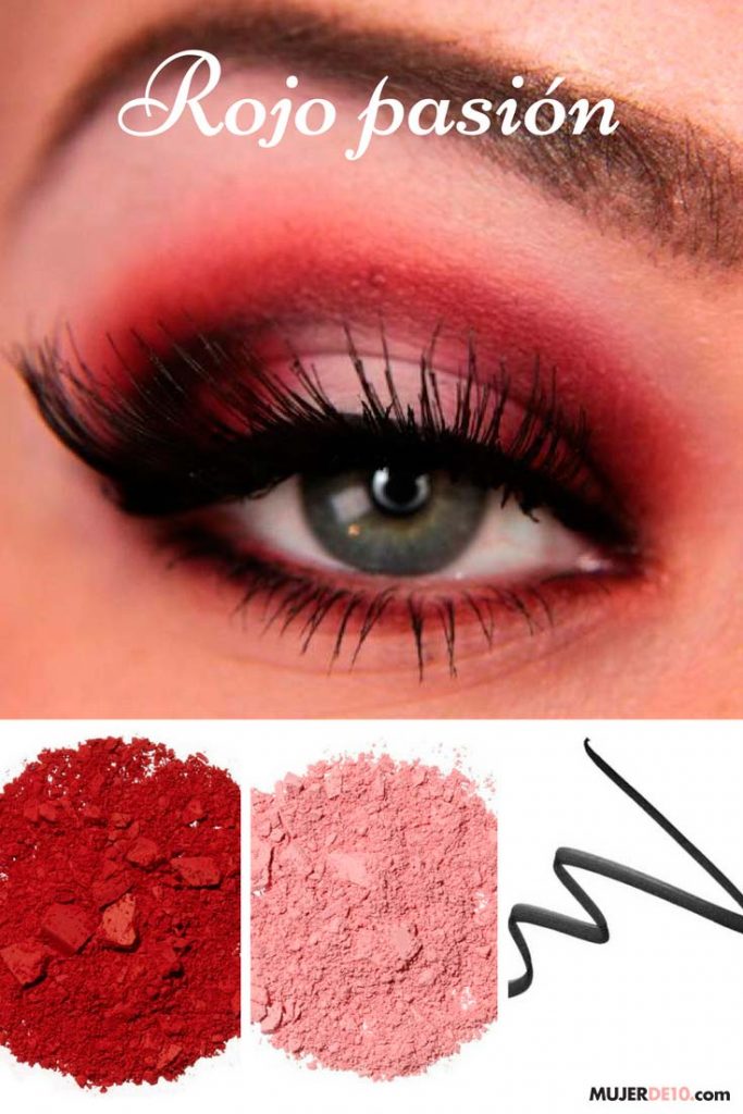 mezclas de colores hot para tus ojos