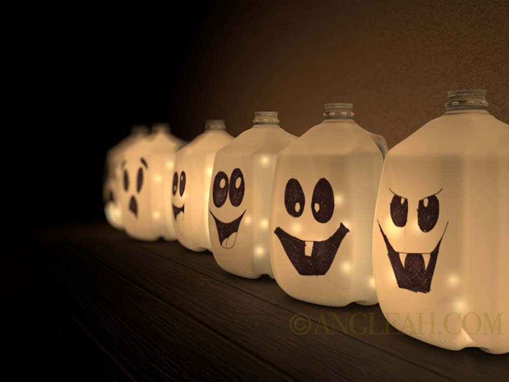decoraciones sencillas y padres para tu noche de brujas