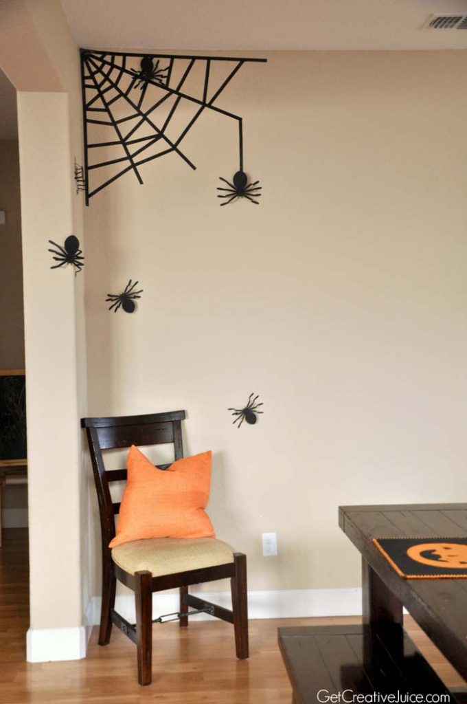 decoraciones sencillas y padres para tu noche de brujas