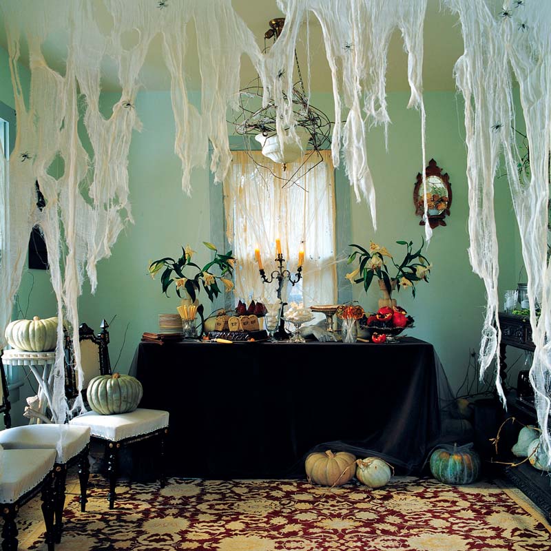 decoraciones sencillas y padres para tu noche de brujas