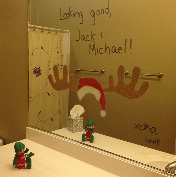 decorar-baño-navidad