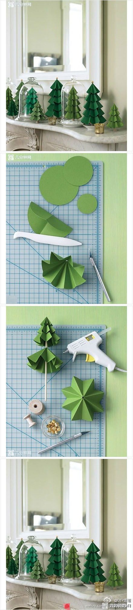 decoraciones-navideñas-con-papel