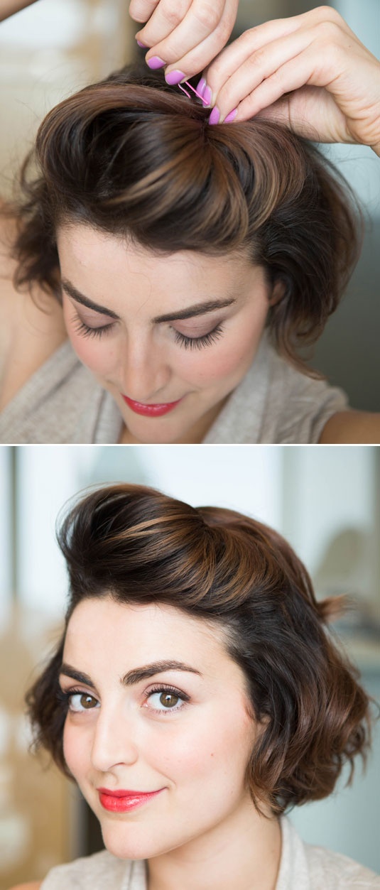 3 formas de peinar cabello corto para mujeres  wikiHow