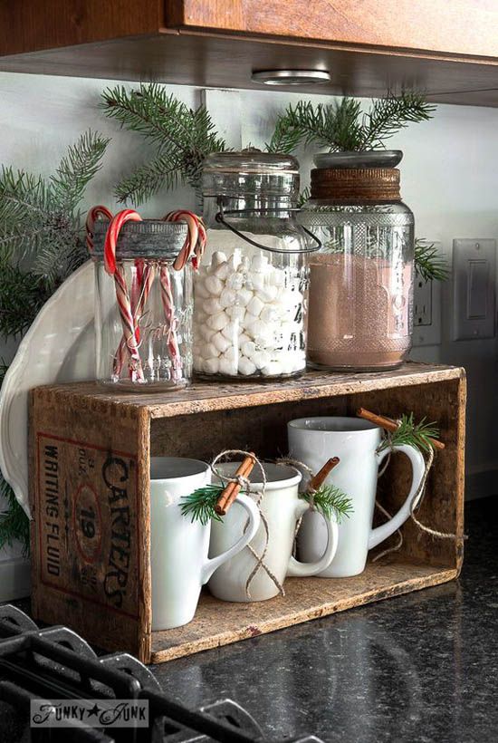 decoraciones-para-la-cocina-navidad