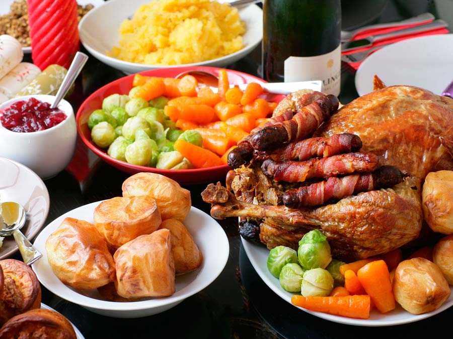 tips cena de Navidad light