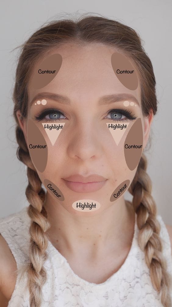 10 tips de maquillaje para mujeres de cara redonda 3