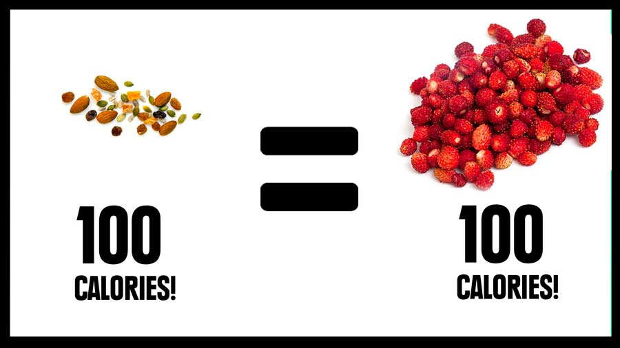 cuántas calorías debes comer cada día