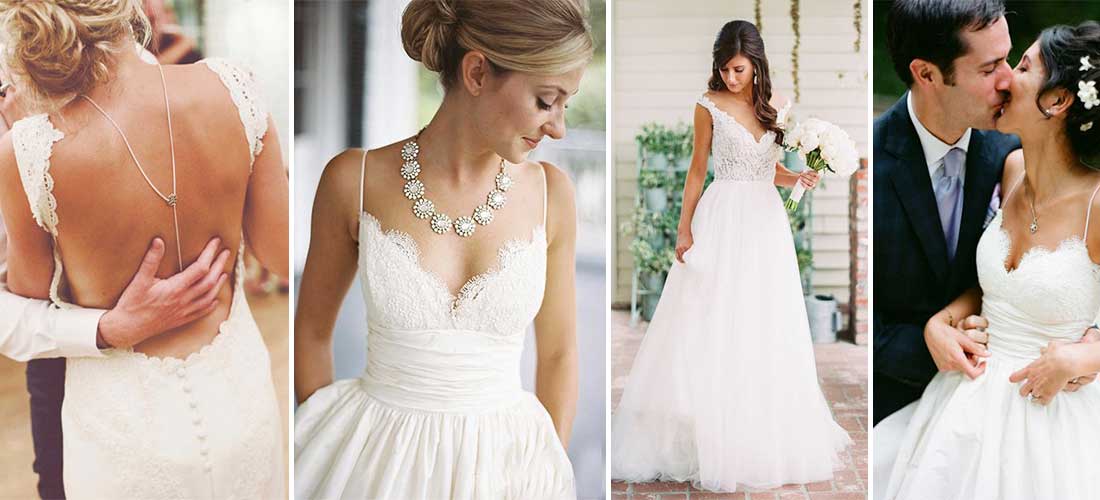 Vestidos de novia cortos 26