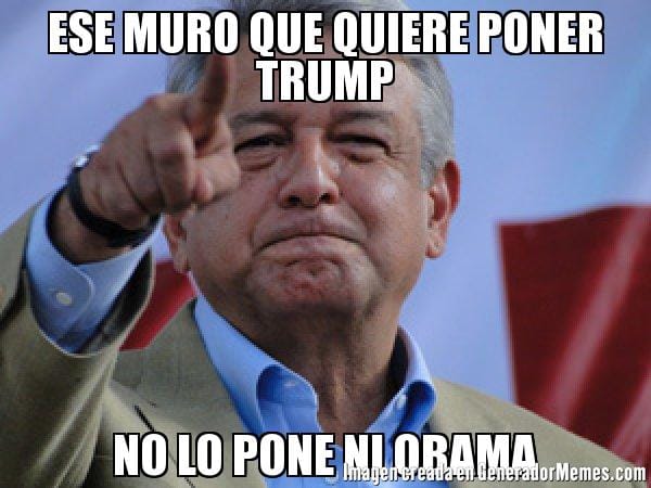 Los mejores memes del muro de Trump 0