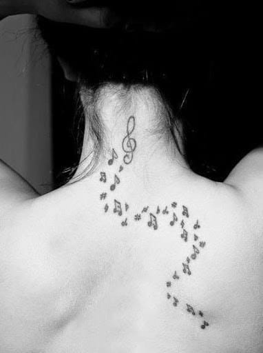 10 tatuajes perfectos para las amantes de la música 3