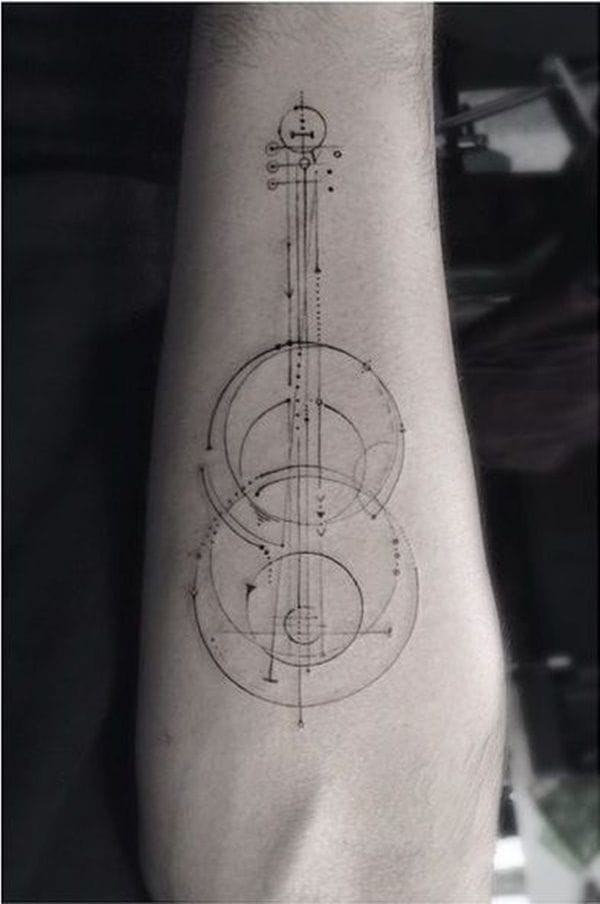 10 tatuajes perfectos para las amantes de la música 4