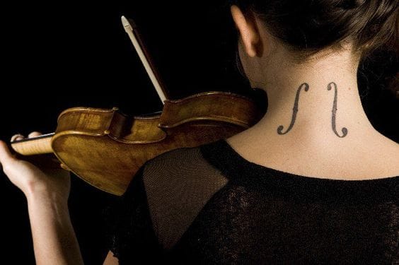 10 tatuajes perfectos para las amantes de la música 9