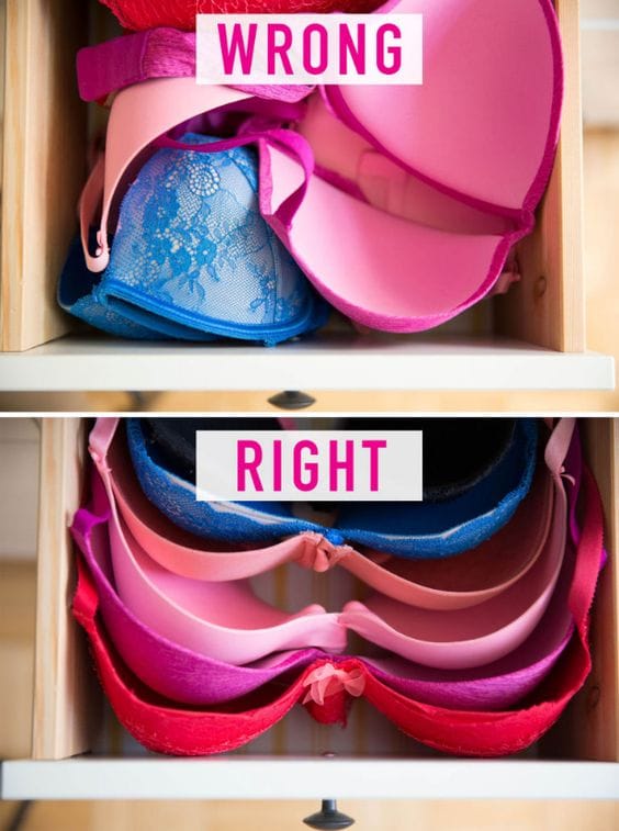 10 trucos perfectos para organizar toda tu ropa interior 5