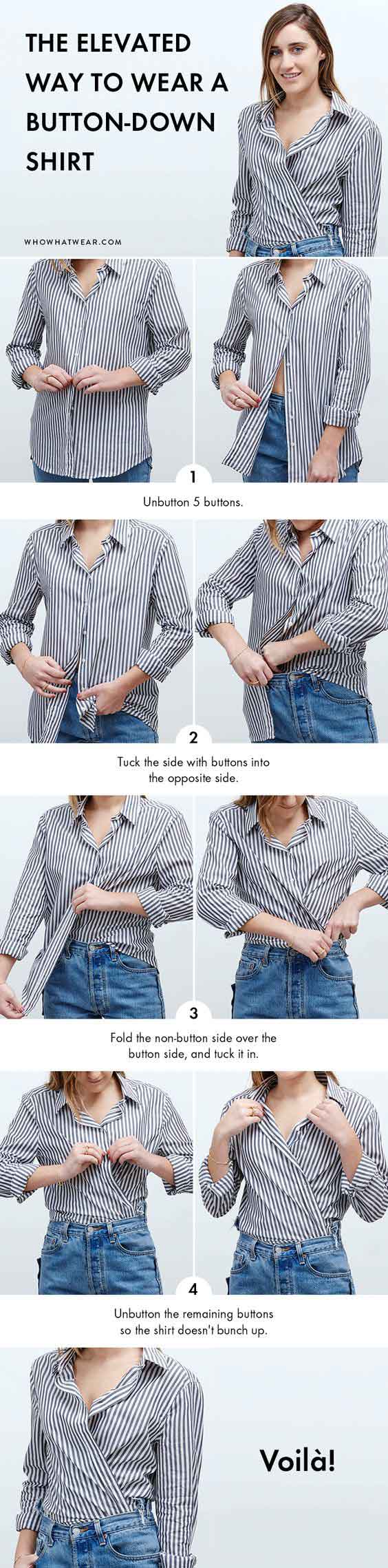 pueblo sistema Resaltar 10 trucos para lucir tu ropa grande sin tener que llevarla al sastre |  Mujer de 10