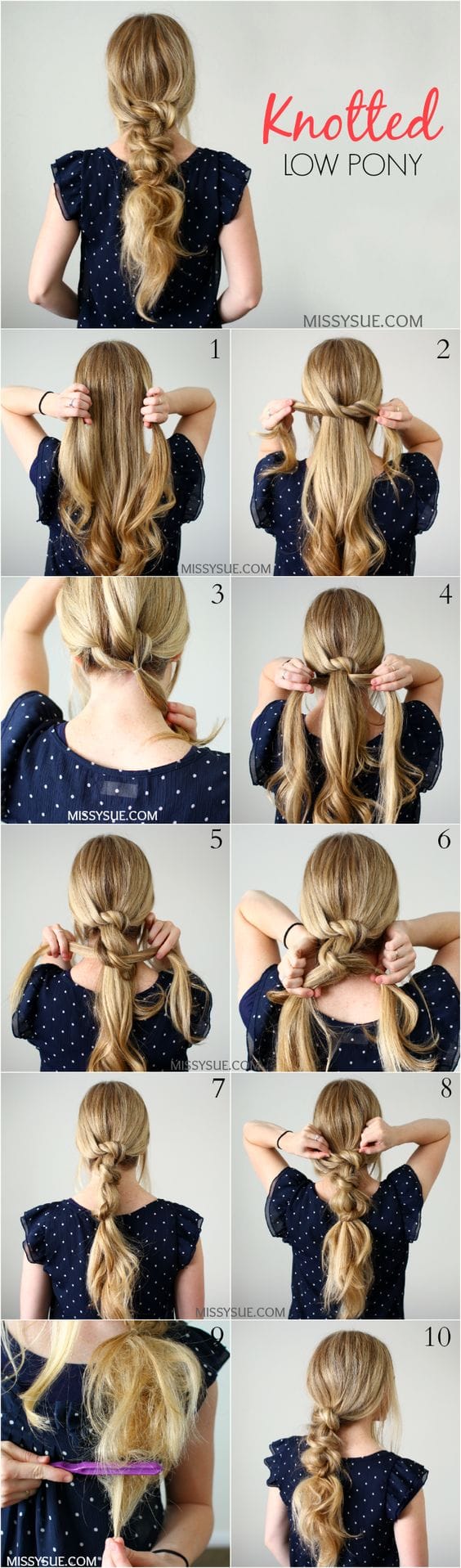 10 formas de amarrar tu cabello cuando no tienes liga 5