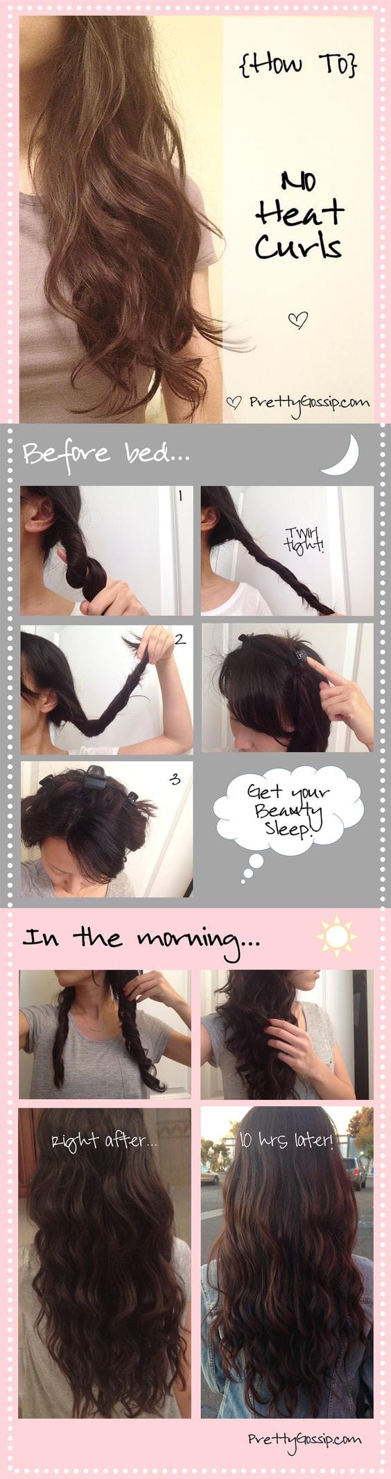 10 formas de peinar tu cabello mientras duermes 3