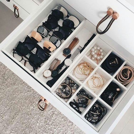 10 creativas ideas para organizar tus accesorios 0