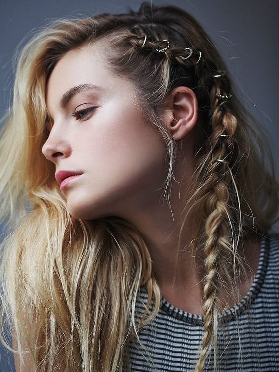 10 formas de usar joyería en tu cabello 2