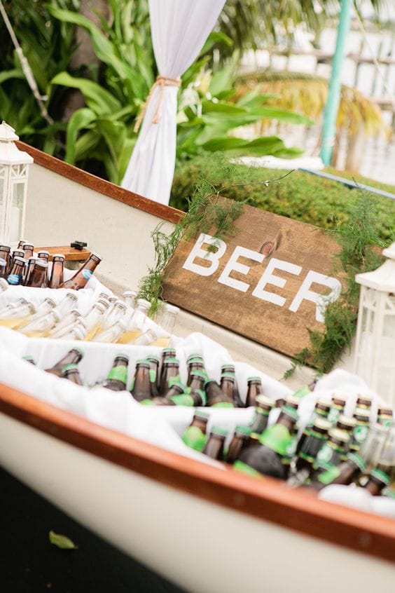 10 ideas de barras que no pueden faltar en tu boda en la playa 7