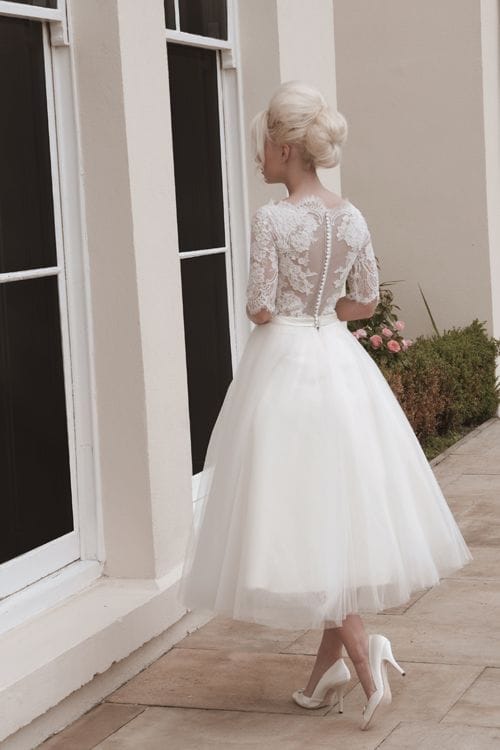 vestidos de novia cortos