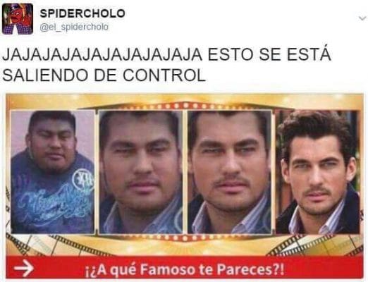 Los mejores y divertidos memes «¿A qué famoso te pareces?» 0