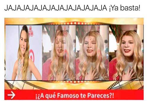 Los mejores y divertidos memes «¿A qué famoso te pareces?» 7