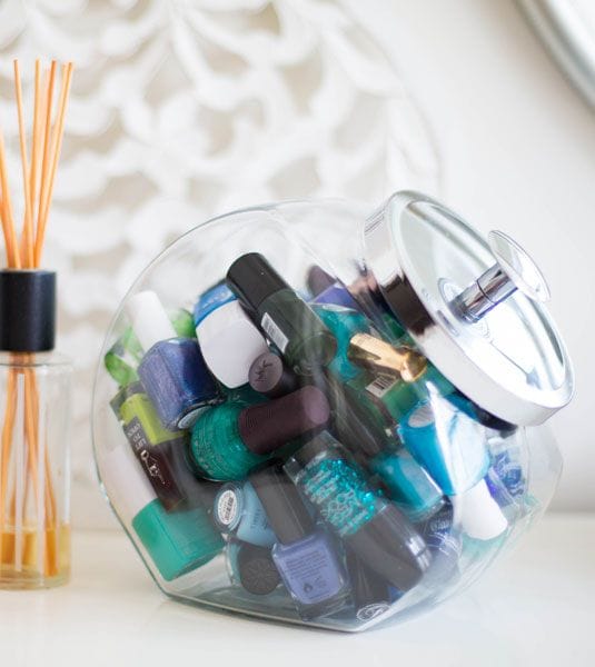 10 útiles ideas para organizar tus productos de belleza 7