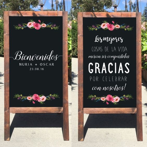 forma de agradecer a tus invitados