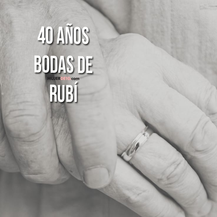 Conoce cuál es el significado de los aniversarios de boda por año 19