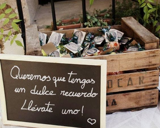 forma de agradecer a tus invitados